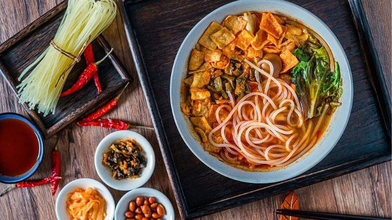 Bún ốc Nam Ninh nổi tiếng khắp cõi mạng