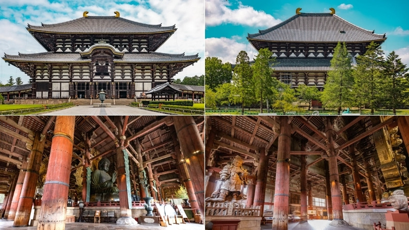 Đền Todaiji cổ kính có niên đại 1200 năm lịch sử