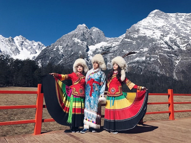 Thời tiết ở Shangrila thích hợp để ghé thăm vào bốn mùa trong năm