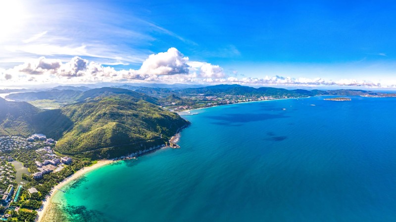 Cảnh biển tuyệt đối điện ảnh ở vịnh &Aacute; Long