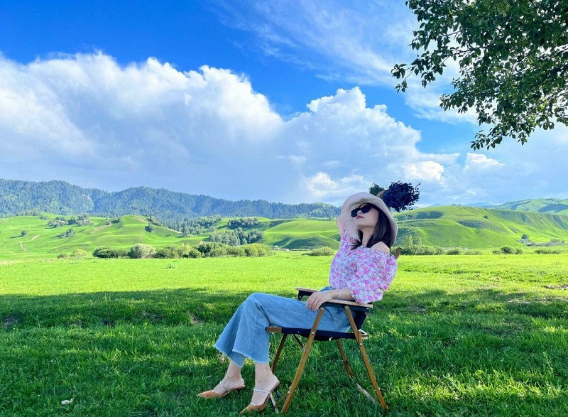 Từ tháng 5 đến tháng 10 là thời điểm lý tưởng đi Tân Cương