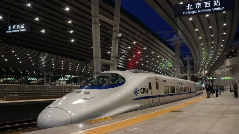 Tàu cao tốc tại Trung Quốc rất phổ biến