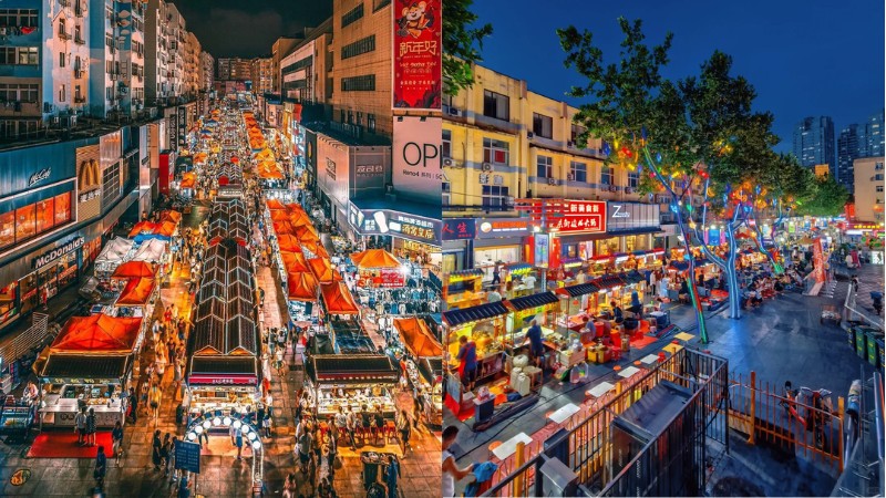 Không khí nhộn nhịp về đêm tại Thanh Đảo