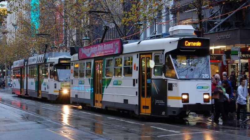Xe bus - xe điện ở Úc