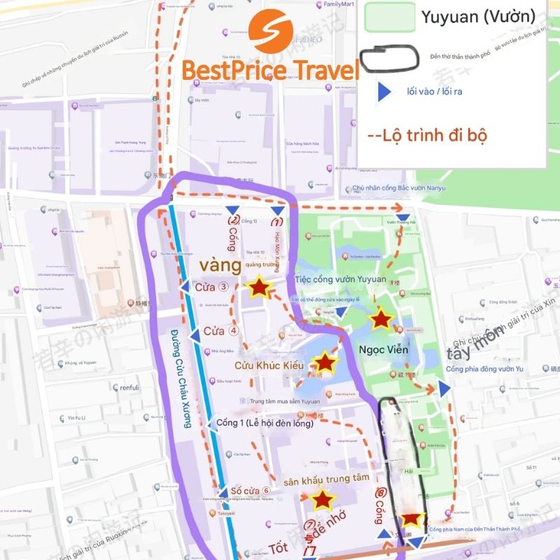 Bản đồ c&aacute;c khu vực hiện nay