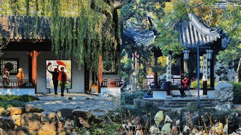 H&ograve;a m&igrave;nh v&agrave;o đời sống địa phương buổi s&aacute;ng