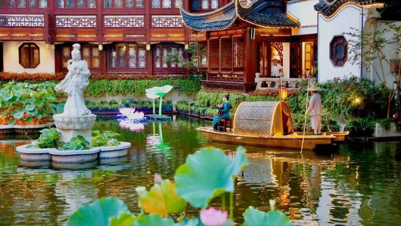 Khu vực Hồ Sen của Dự Vi&ecirc;n