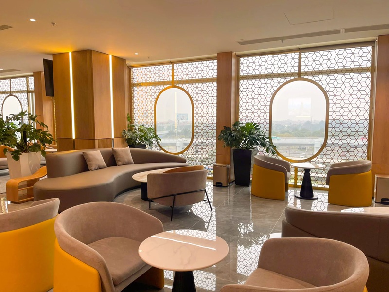 Phòng chờ sân bay cao cấp với vé First Class