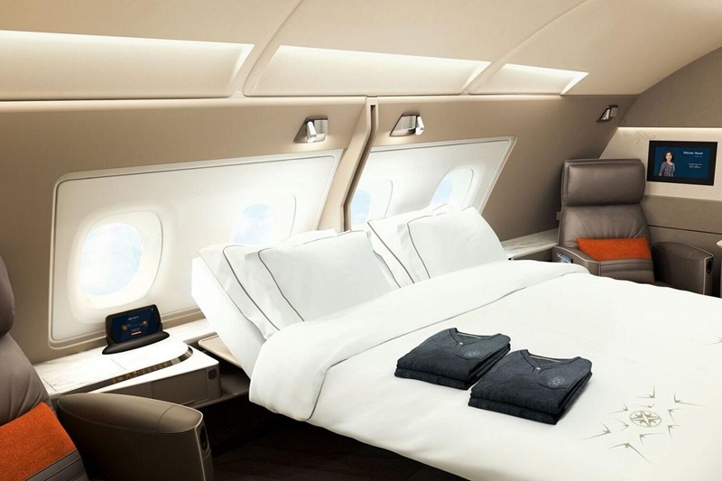 Phòng Suites trên một số máy bay Airbus A380 của Singapore Airlines