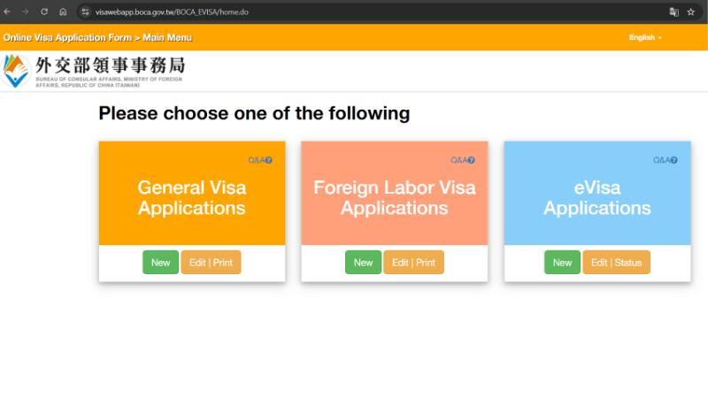 Lựa chọn điền mục đơn xin visa đi Đài Loan phù hợp