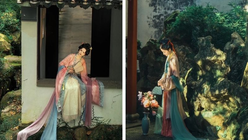 Check in cổ phục tuyệt đẹp tại T&ocirc; Ch&acirc;u Giang T&ocirc;