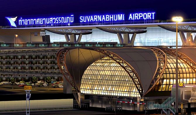 Sân bay Suvarnabhumi Thái Lan