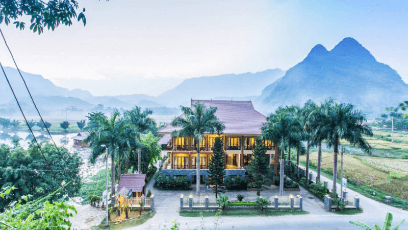 Toàn cảnh Mai Châu Lodge
