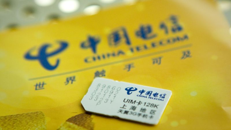 Chuẩn bị sim Trung Quốc