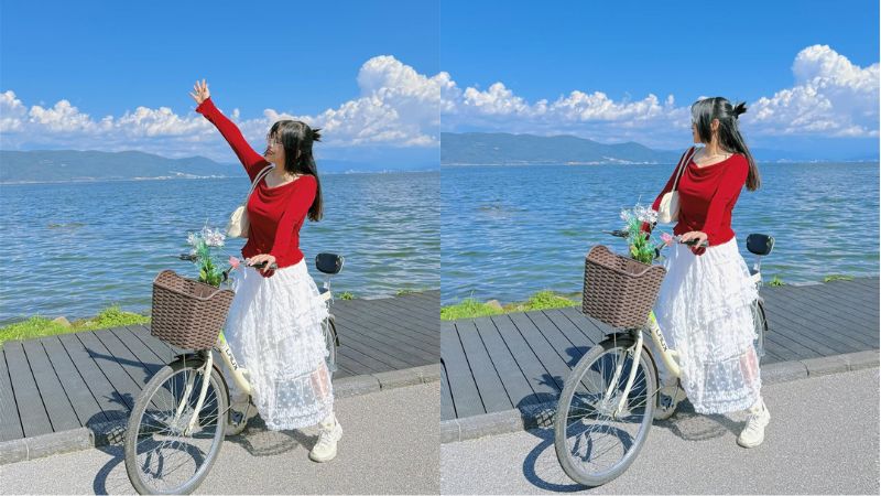 Đạp xe v&ograve;ng hồ Nhĩ Hải l&agrave; trải nghiệm &ldquo;must do&rdquo; 