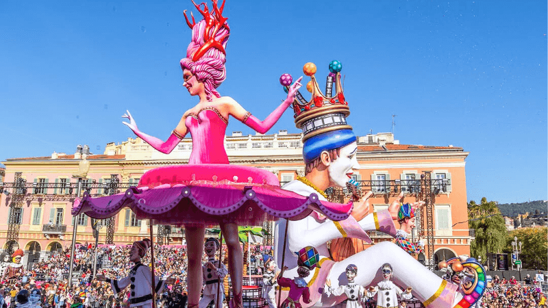 Lễ hội Carnival ở Nice, Pháp