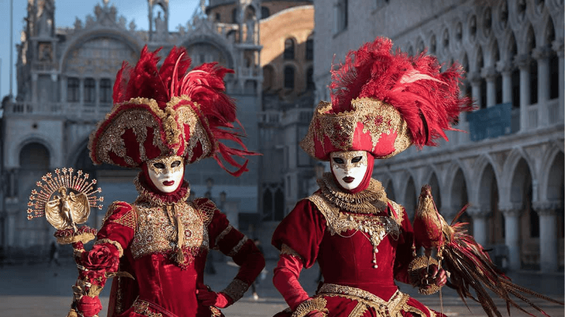Lễ hội Carnival ở Venice Ý với những chiếc mặt nạ độc đáo