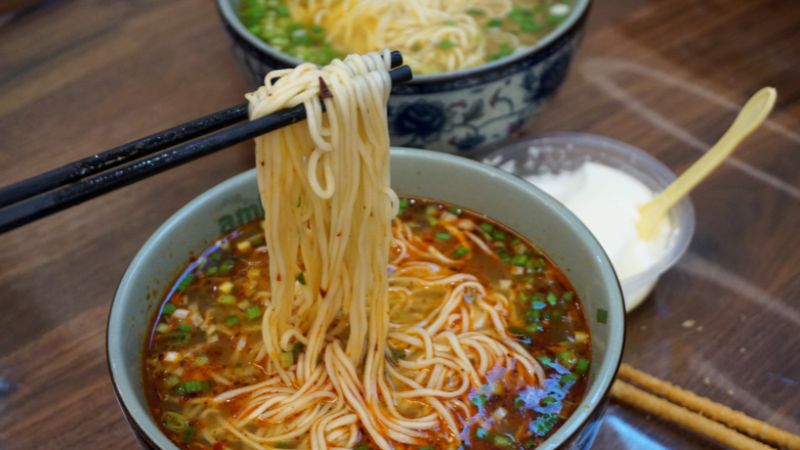 Mì kéo tay La Mian - đồ ăn Bắc Kinh hấp dẫn