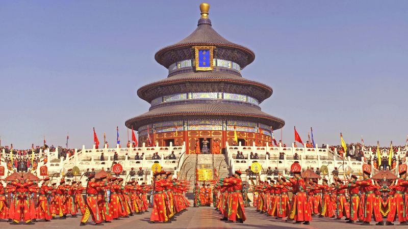 Tái hiện đại lễ tế Trời quy mô tại Thiên Đàn