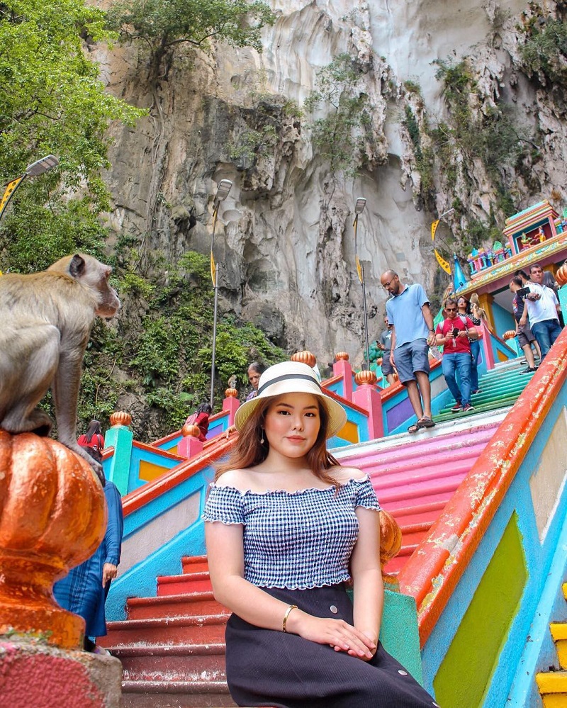 Cầu thang cầu vồng là địa điểm thu hút du khách