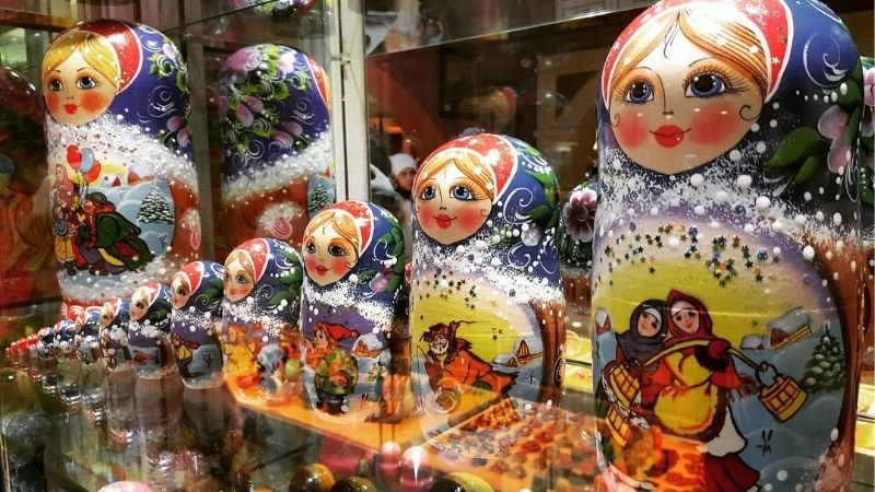 Búp bê Matryoshka nổi tiếng