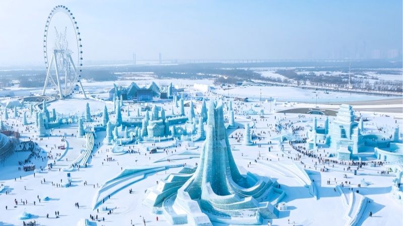 Đảo mặt trời Sun Island tại Cáp Nhĩ Tân