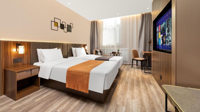 Lưu trú tại khách sạn tại Cáp Nhĩ Tân