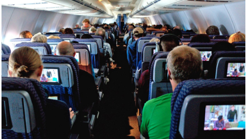 Các hành khách có thể thư giãn thoải mái trong quá trình bay