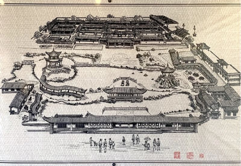 Bản đồ m&ocirc; phỏng Chu Gia Hoa Vi&ecirc;n