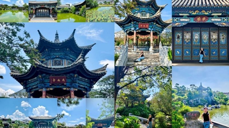 Cảnh quan thi&ecirc;n tỉnh của Chu Gia Hoa Vi&ecirc;n Trung Quốc