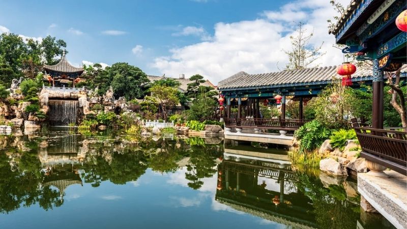 Du lịch Chu Gia Hoa Vi&ecirc;n Kiến Thủy