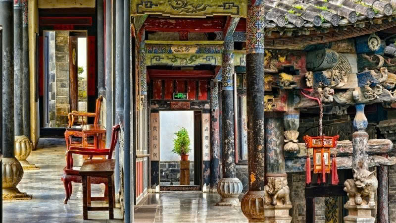 Những dấu ấn lịch sử ở Chu Gia Hoa Vi&ecirc;n (Ảnh: @visit_yunnan)