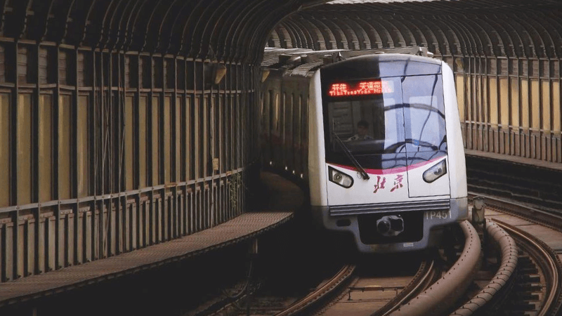 Tàu điện ngầm hiện đại ở Bắc Kinh