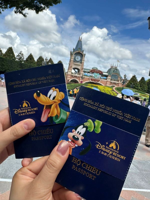 Check in công viên Disneyland Thượng Hải