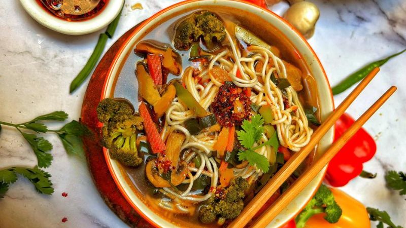 Thukpa là món mì nước truyền thống khá phổ biến tại Lhasa