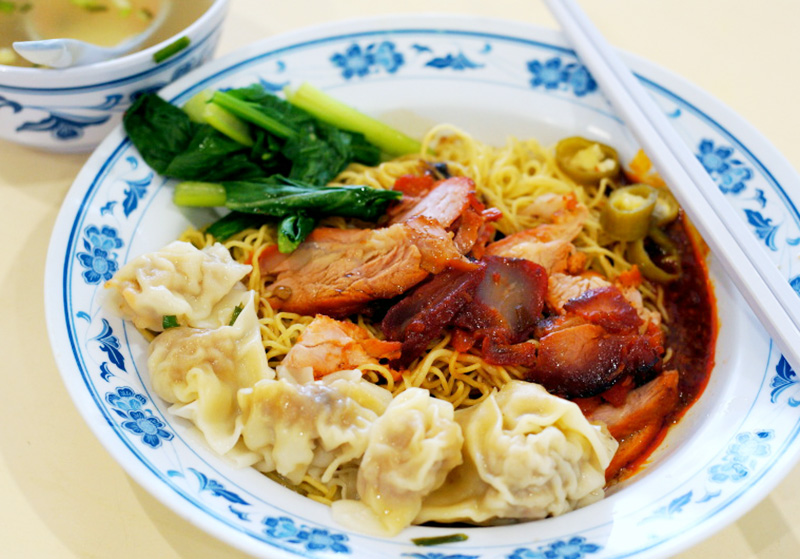 Mỳ Wanton - Món ngon Singapore