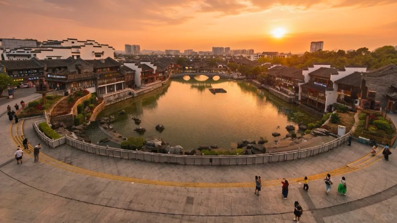 Bến thuyền cổ trên sông trong lòng Thái Bình Cổ Trấn
