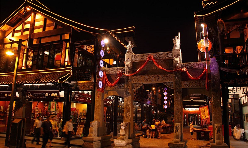 Khu phố Vũ Lăng Nguyên ở Trương Gia Giới