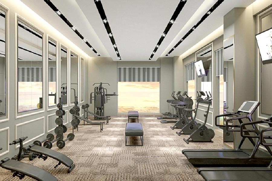 Phòng Gym tại Vinpearl Hotel Lạng Sơn