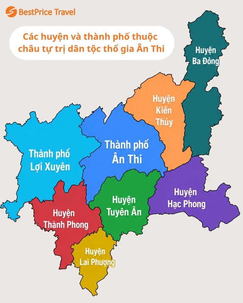 Bản đồ địa h&igrave;nh du lịch &Acirc;n Thi 