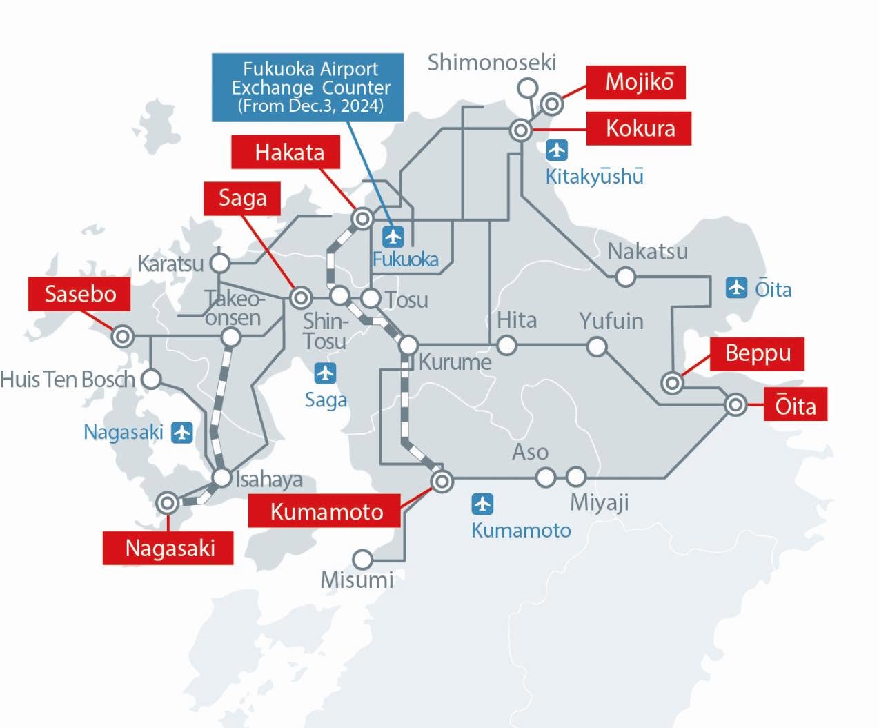 Fukuoka l&agrave; điểm khởi đầu để kh&aacute;m ph&aacute; Kyushu