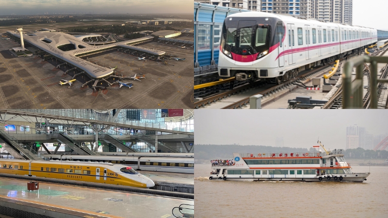 Vũ Hán hội tụ đa dạng loại hình phương tiện giao thông