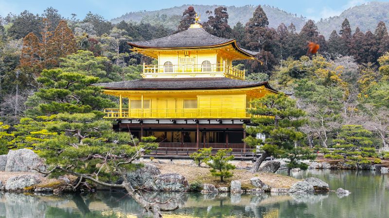 Kinkakuji được UNESCO công nhận là một phần của quần thể