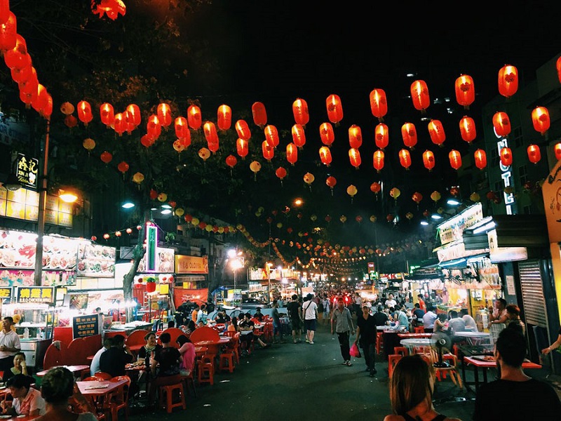 Khám phá phố ẩm thực Jalan Alor Kuala Lumpur