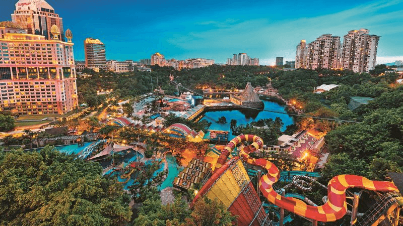 Công Viên Giải Trí Sunway Lagoon ở Malaysia