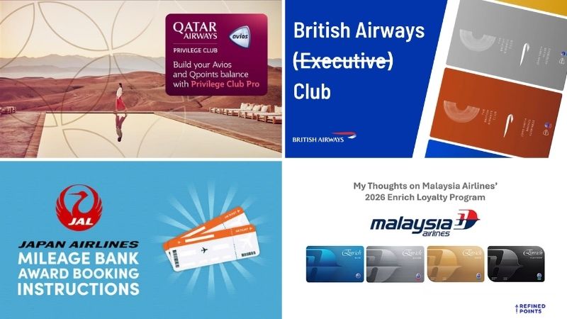 Các chương trình tích lũy và đổi điểm dặm bay của liên minh Oneworld