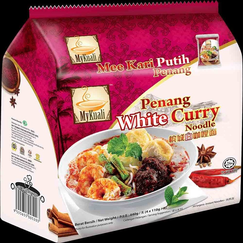 Mì ăn liền Mykuali Penang White