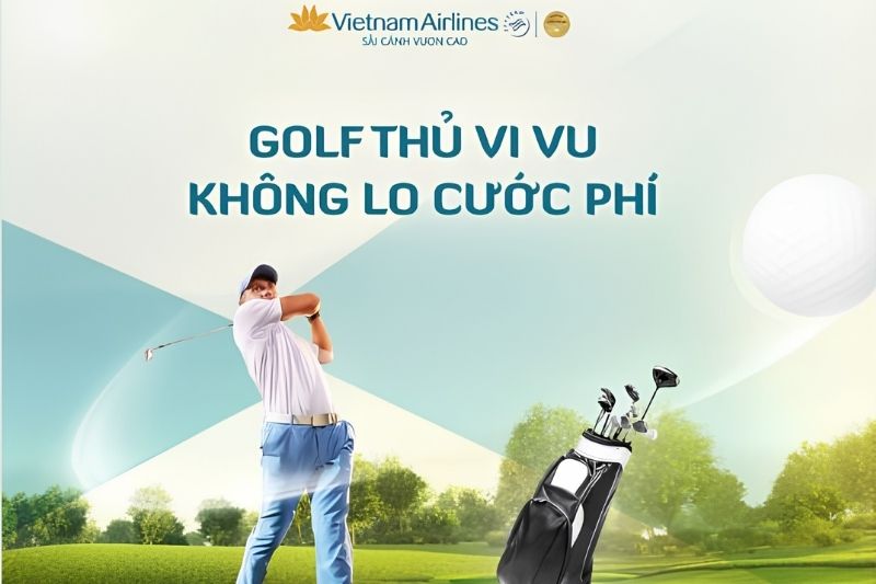 Mang gậy golf đi máy bay Vietnam AIrlines