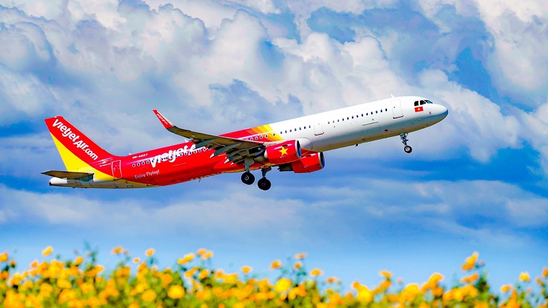 Vietjet Air là hãng hàng không tư nhân đầu tiên ở Việt Nam