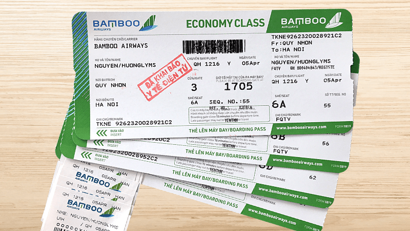 Vé hạng Phổ thông Bamboo Airways